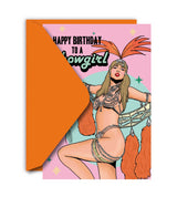 Taylor Swift Showgirl Birthday Card