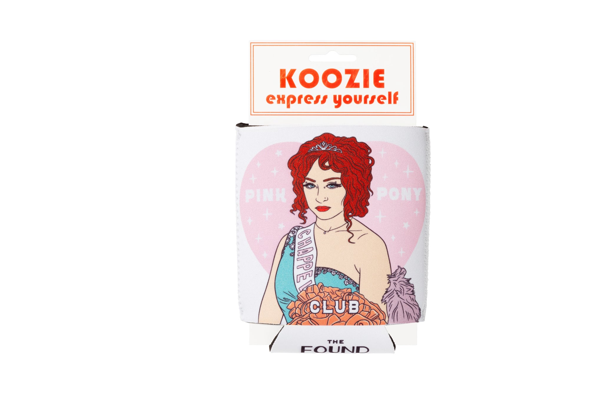 Chappell Roan Pink Pony Club Koozie