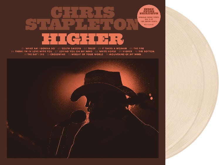 Chris Stapleton Higher (Bone 2-LP)