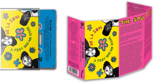 de la Soul 3 Feet High And Rising Blue Cassette Tape