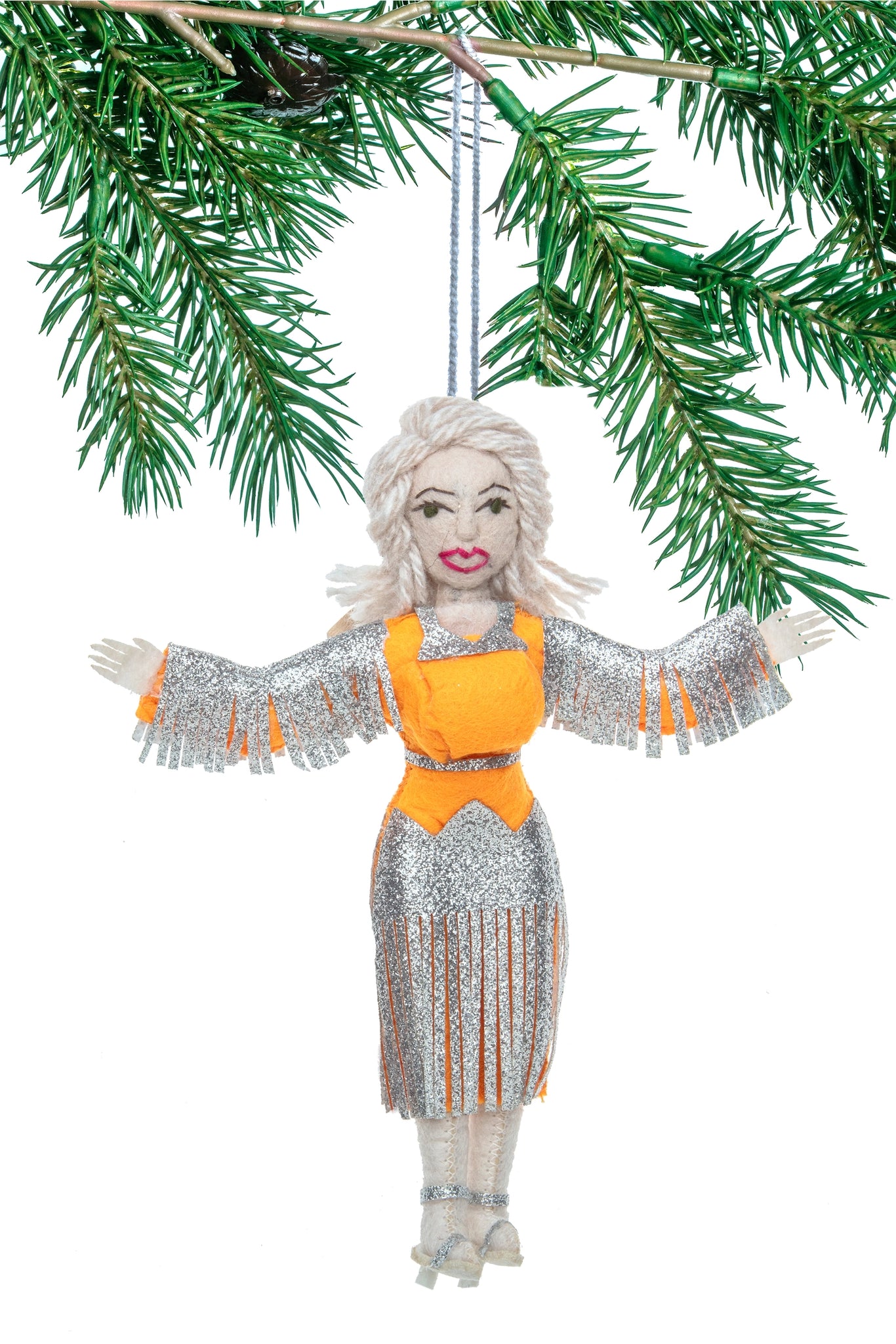 Dolly Parton Felt Ornament