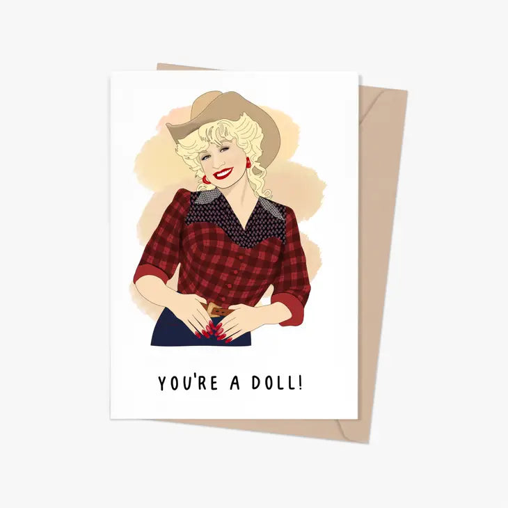 Dolly Parton Greeting Card