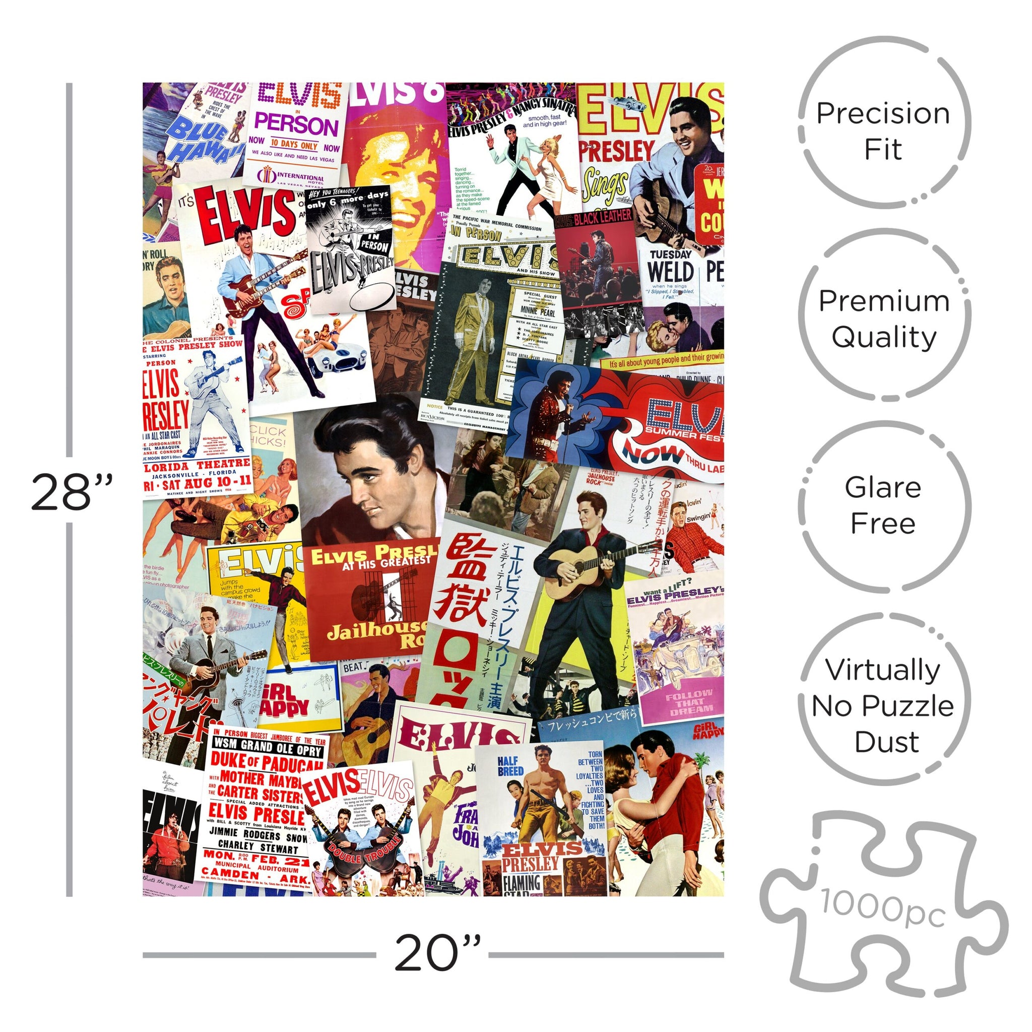 Elvis Presley Movie Posters Puzzle