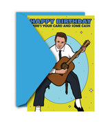 Johnny Cash Birthday Card