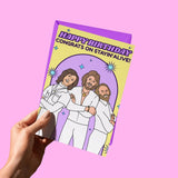 Bees Gees Birthday Card