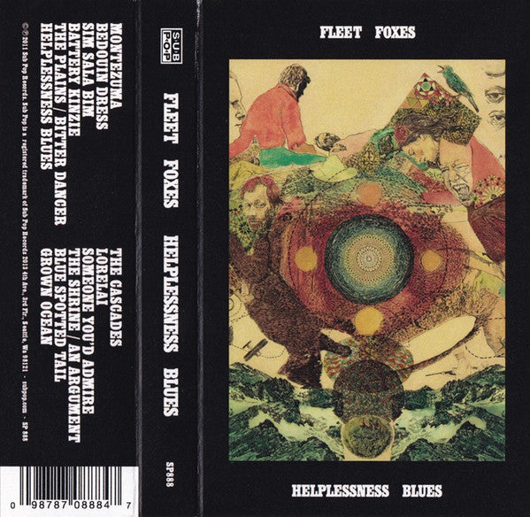 Fleet Foxes Helplessness Blues cassette tape