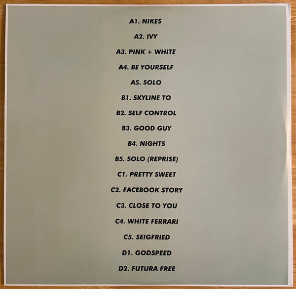 Frank Ocean — Blond (2-LP) – Deaf Man Vinyl