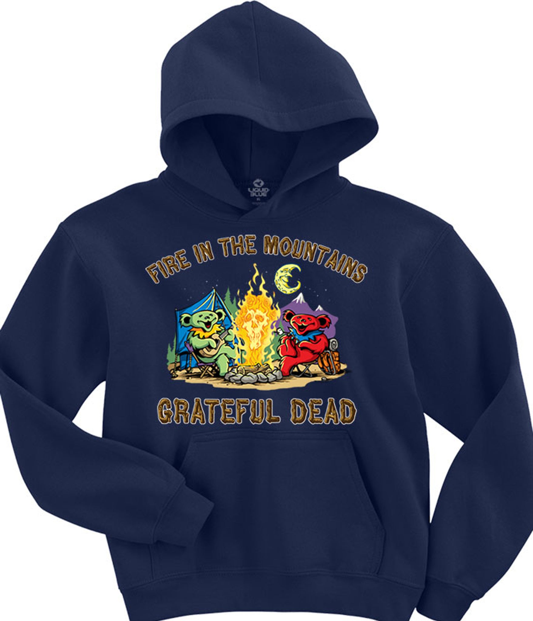 Grateful Dead Fire In The Mountains Pullover Hoodie