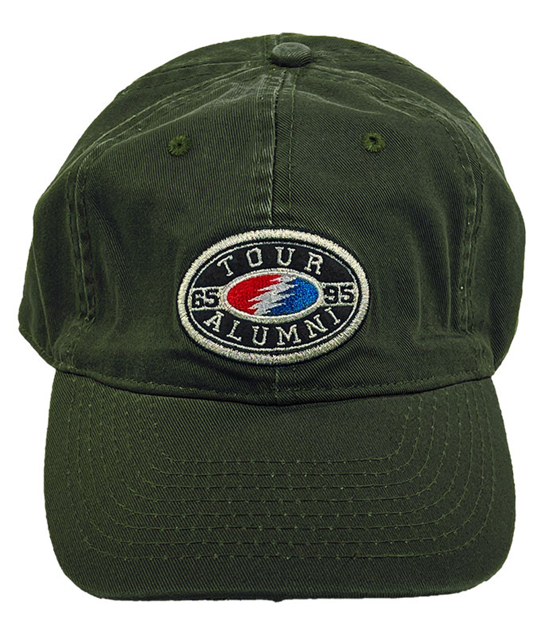 Grateful Dead Olive Bolt Baseball Cap