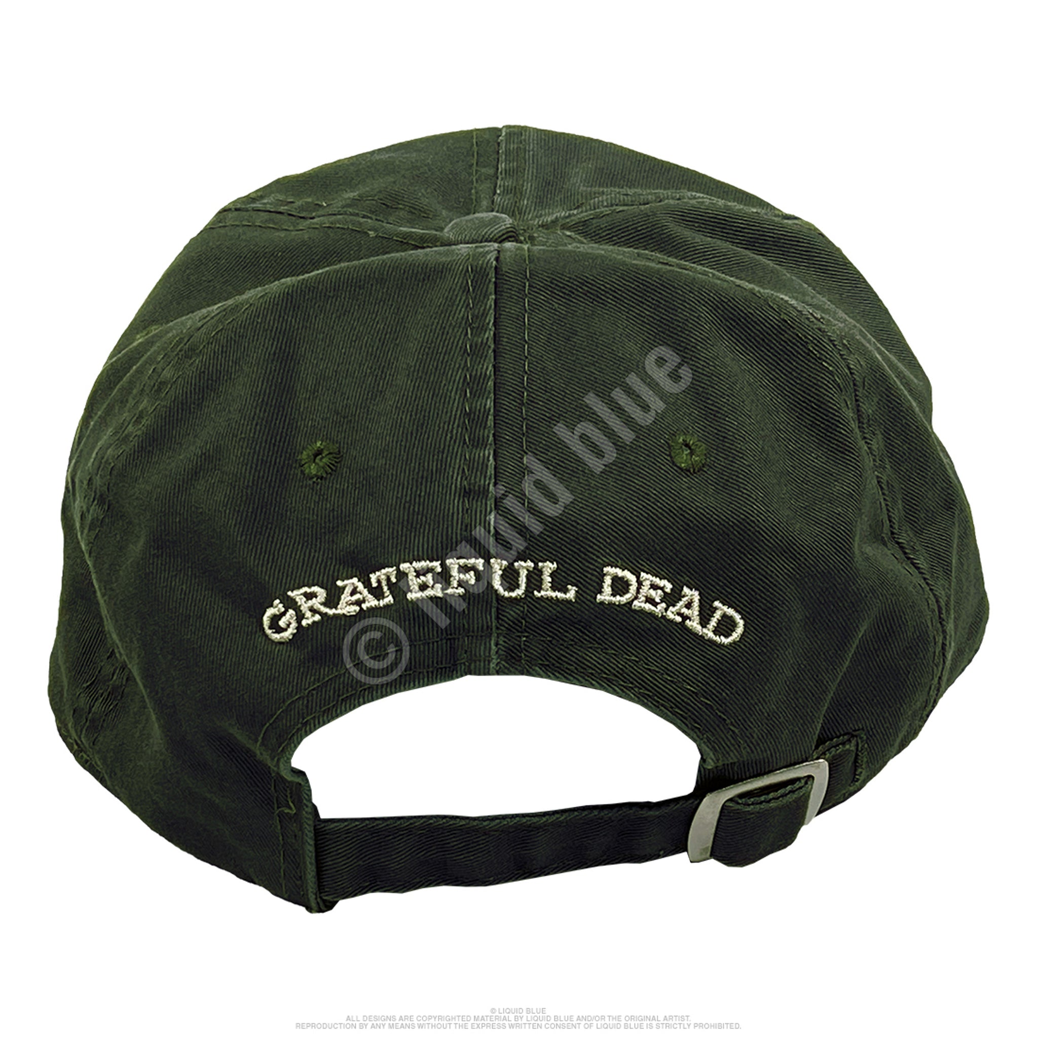 Grateful Dead Olive Bolt Baseball Cap