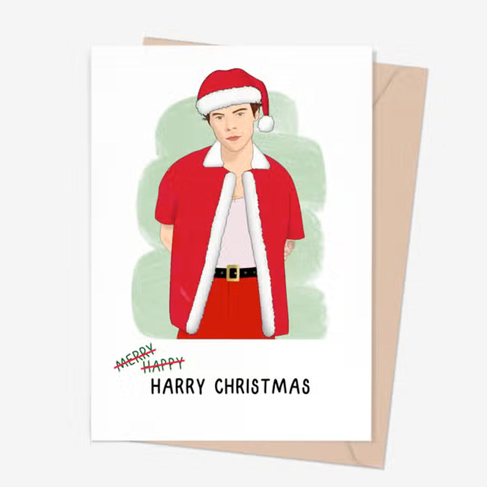 Harry Styles Christmas Card