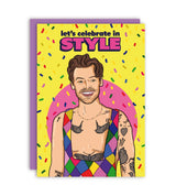 Harry Styles Celebrate Birthday Card