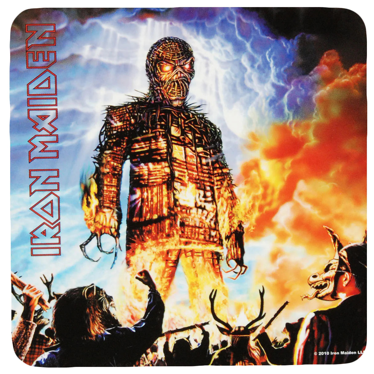 Iron Maiden Wicker Man Coaster