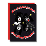 KISS Rock-n-Roll Birthday Card