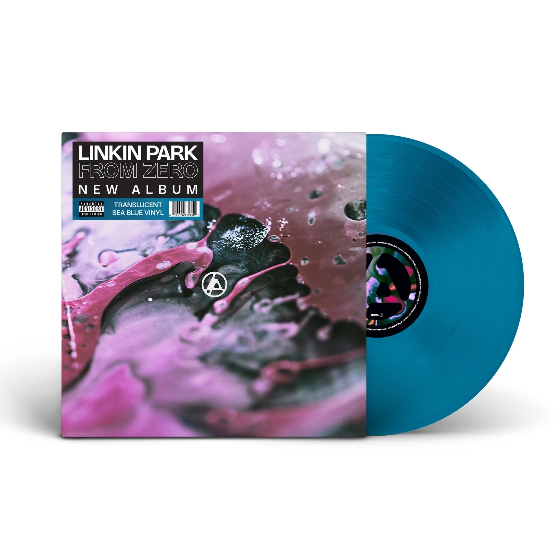 Linkin Park From Zero Translucent Sea Blue Vinyl