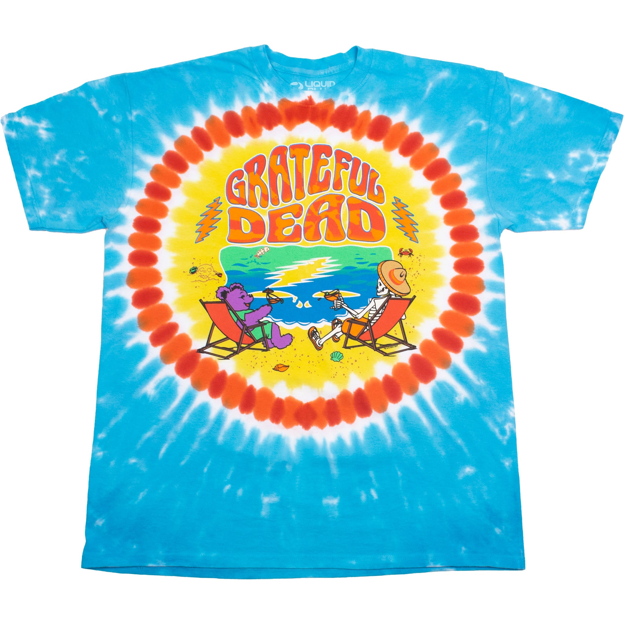 Grateful Dead Summertime Fun Time Tie-Dye T-Shirt