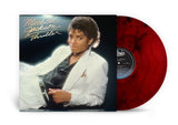 Michael Jackson Thriller red & black marble