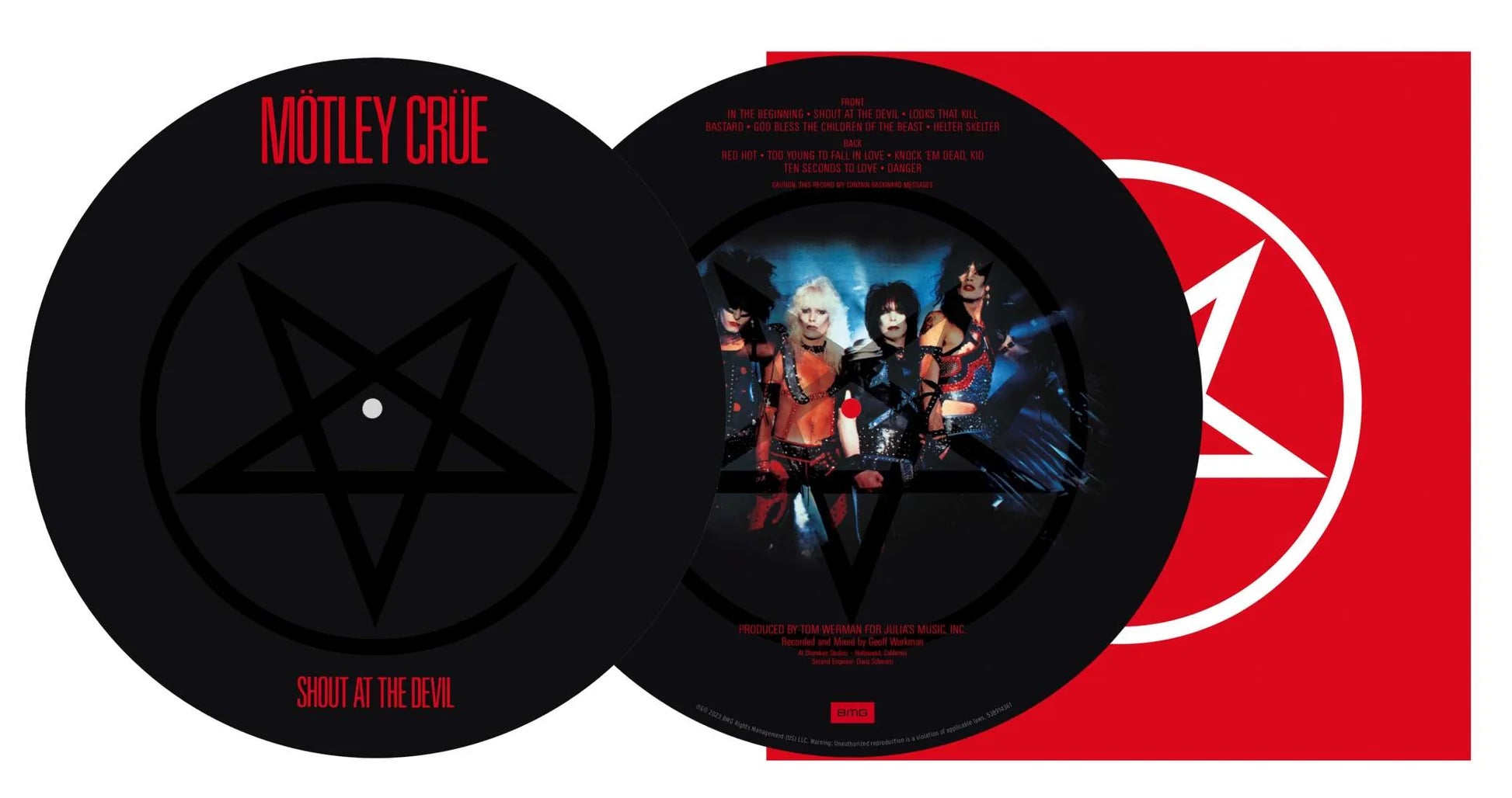 Motley Crue Shout at the Devil Picture Disc