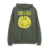 Nirvana Smiley Pull-Over Hoodie