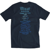 Nirvana Nevermind Playlist Blue T-Shirt