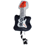 Perri's Plushie & Rope Dog Toy - AC/DC Guitar