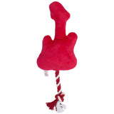Perri's Plushie & Rope Dog Toy - Fender Guitar