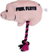 Perri's Plushie & Rope Dog Toy - Pink Floyd Pig