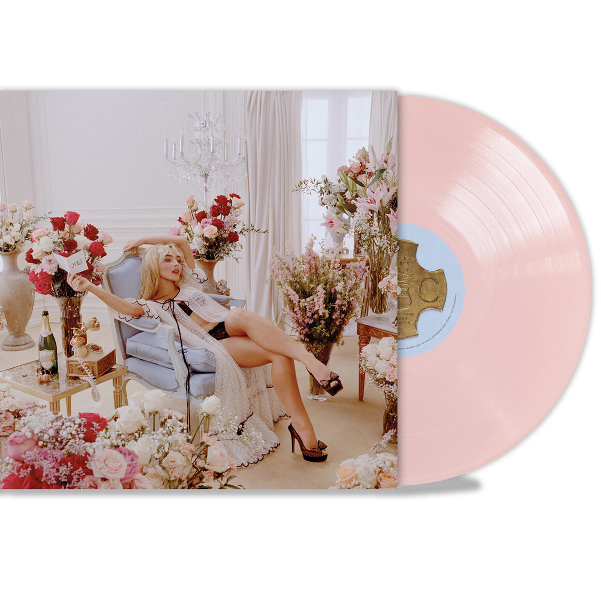 Sabrina Carpenter Man’s Best Friend Alternate Cover Pink Vinyl IEX