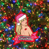 Sabrina Carpenter Holiday Ornament