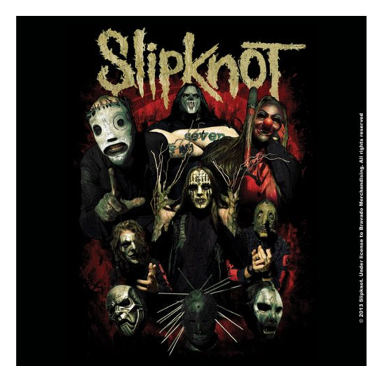 Slipknot Come Play Dying Coaster
