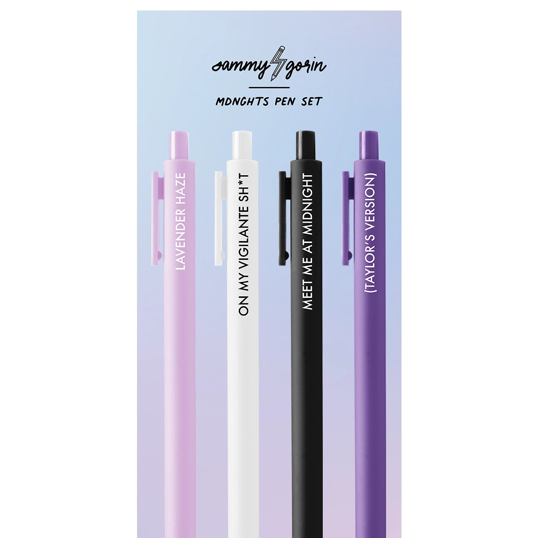 Taylor Swift Midnights Pen Set