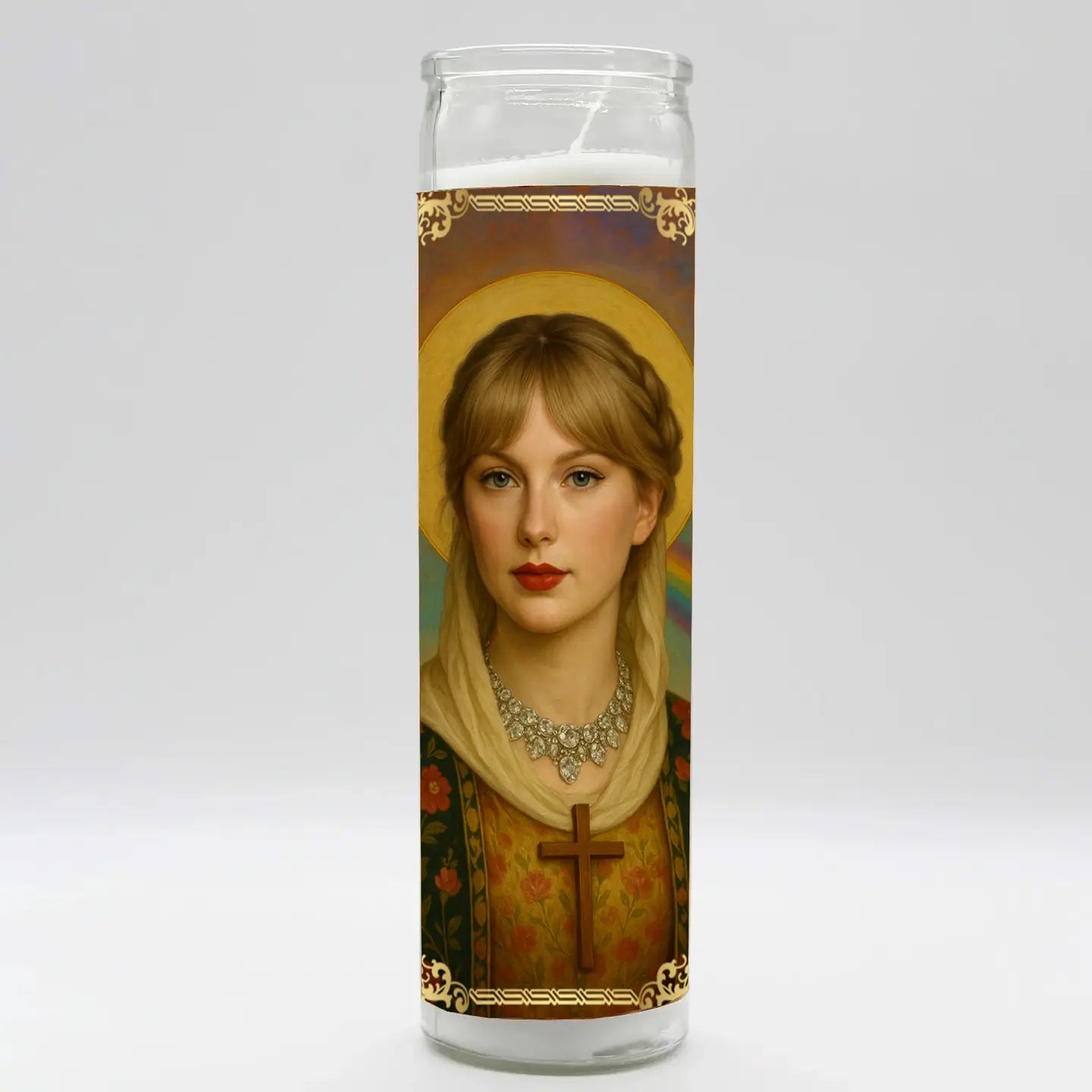 Taylor Swift Renaissance Prayer Candle