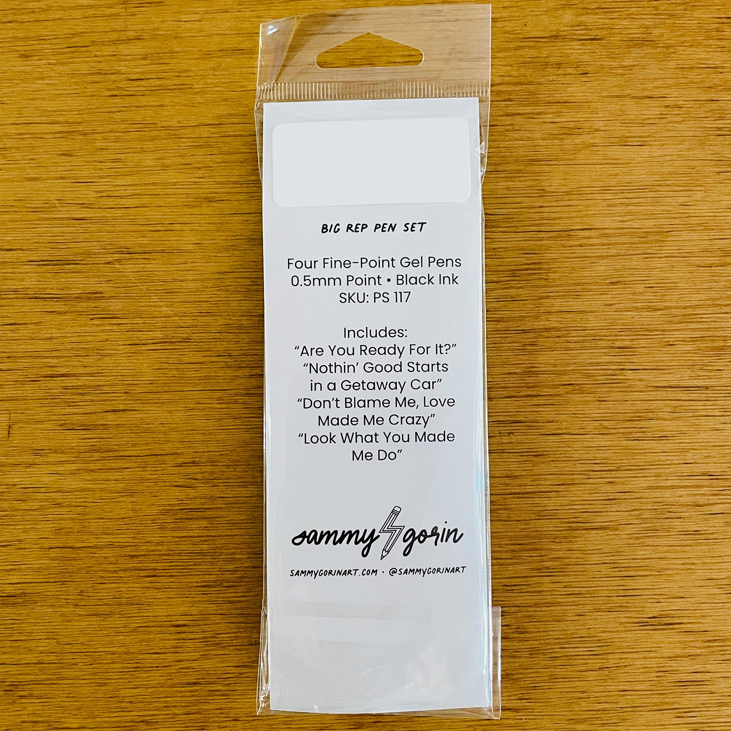 Taylor Swift Reputation Pen Set
