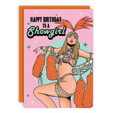 Taylor Swift Showgirl Birthday Card