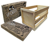 Vinyl Styl LP Record Crate Wood