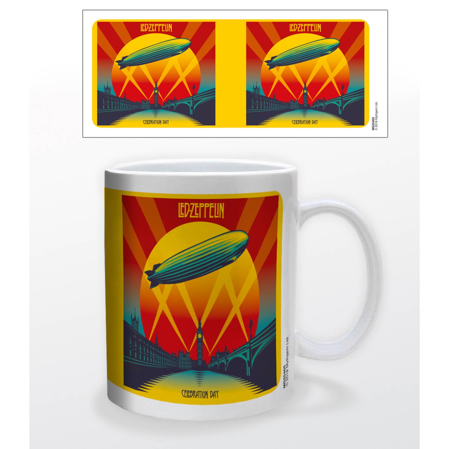 Led Zeppelin Celebration Day Mug