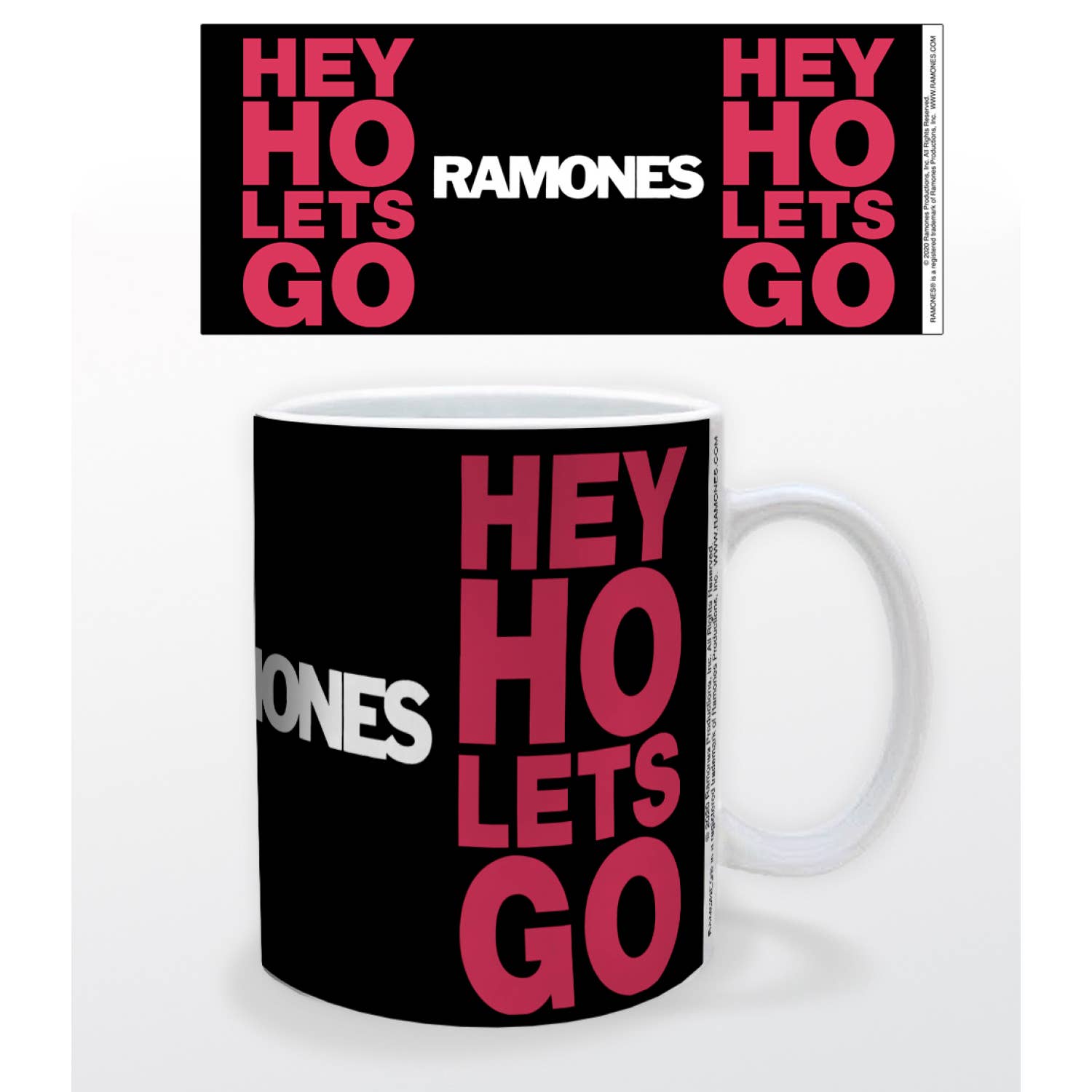Ramones Hey Ho Let’s Go Mug