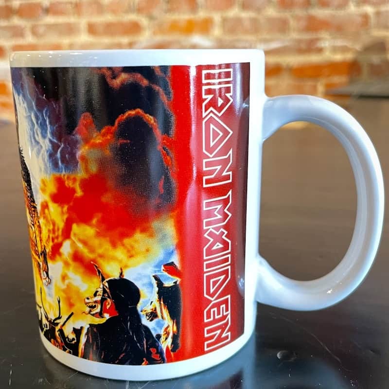 Iron Maiden mug wicker man