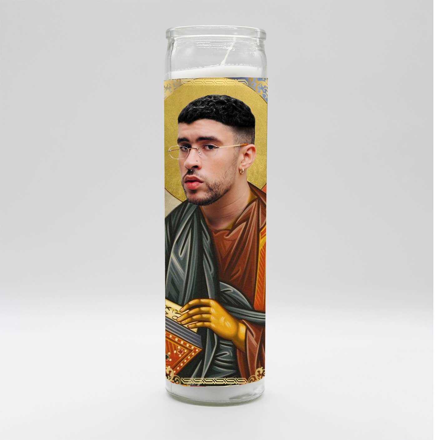 Bad Bunny Prayer Candle