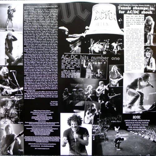 AC/DC — Back In Black – Deaf Man Vinyl