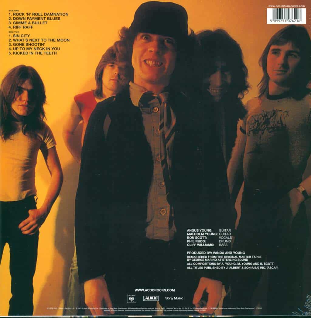 AC/DC — Powerage Deaf Vinyl