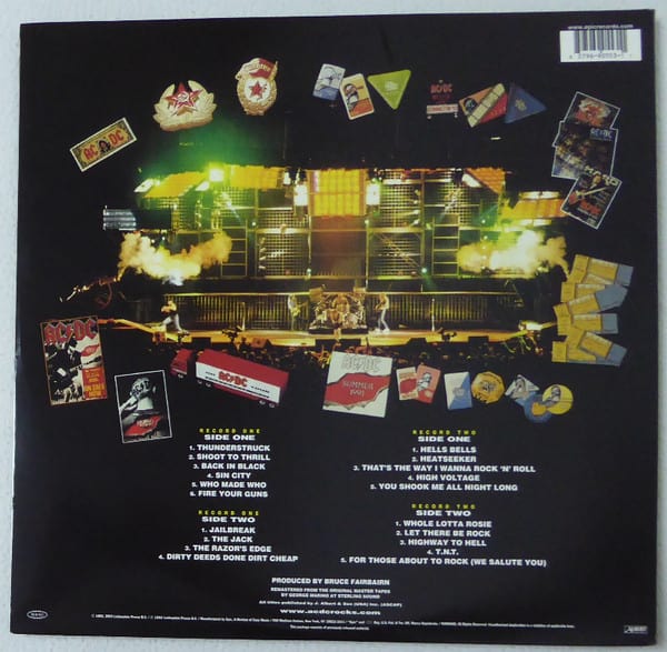 AC/DC — Live (2-LP) – Deaf Man Vinyl