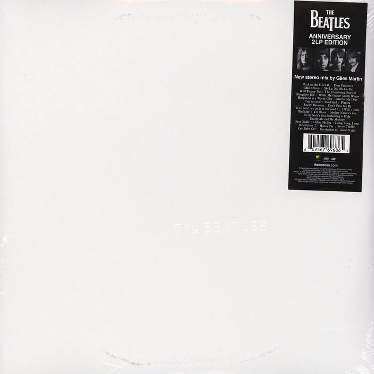 Beatles-White-Album-Anniversary-2-lp-edition-vinyl-record-front