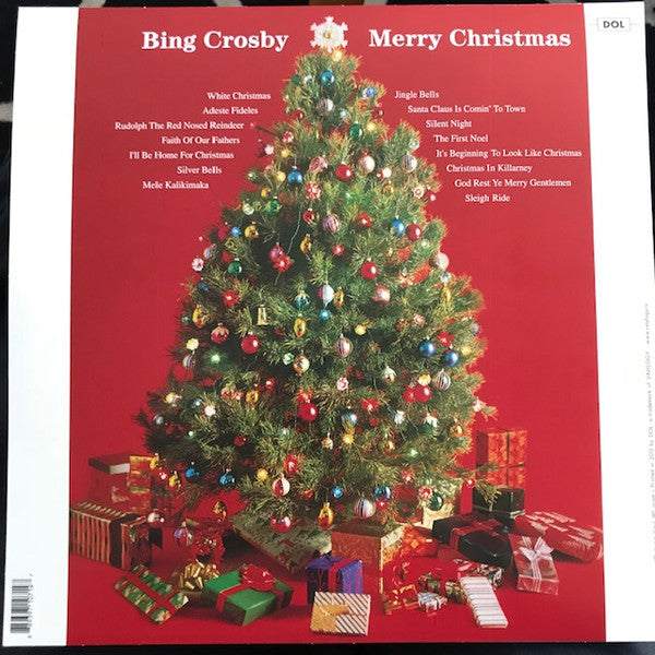 Bing Crosby Merry Christmas Red Vinyl