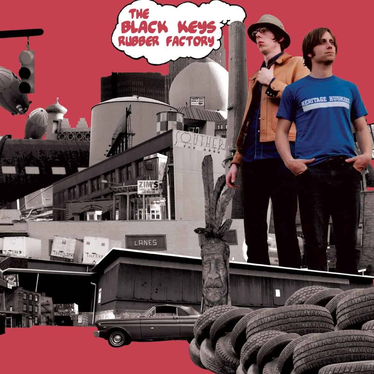 Black Keys Rubber Factory vinyl record LP album