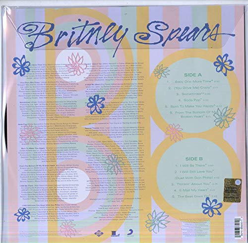 Britney-Spears-Baby-One-More-Time-Picture-Disc-LP-vinyl-record-album-back