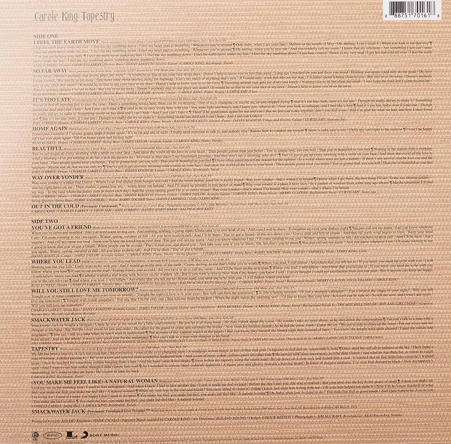 Carole-King-Tapestry-vinyl-LP-record-album-back
