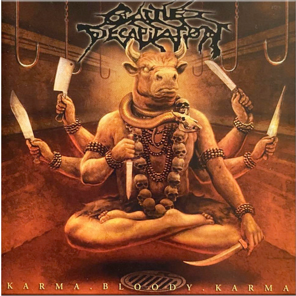 Cattle Decapitation Karma. Bloody. Karma White Vinyl
