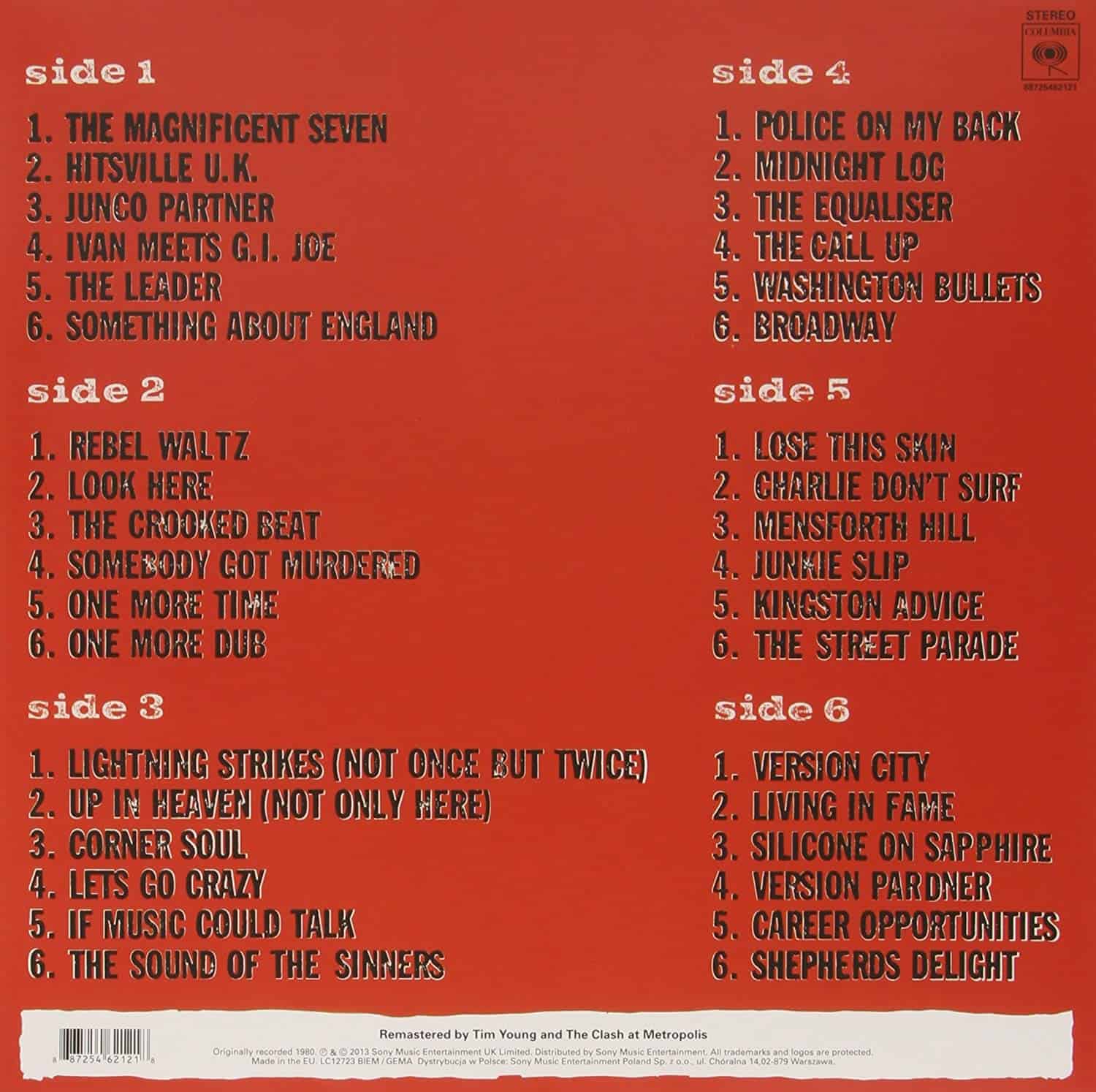 Clash — Sandinista! (3-LP) – Deaf Man Vinyl