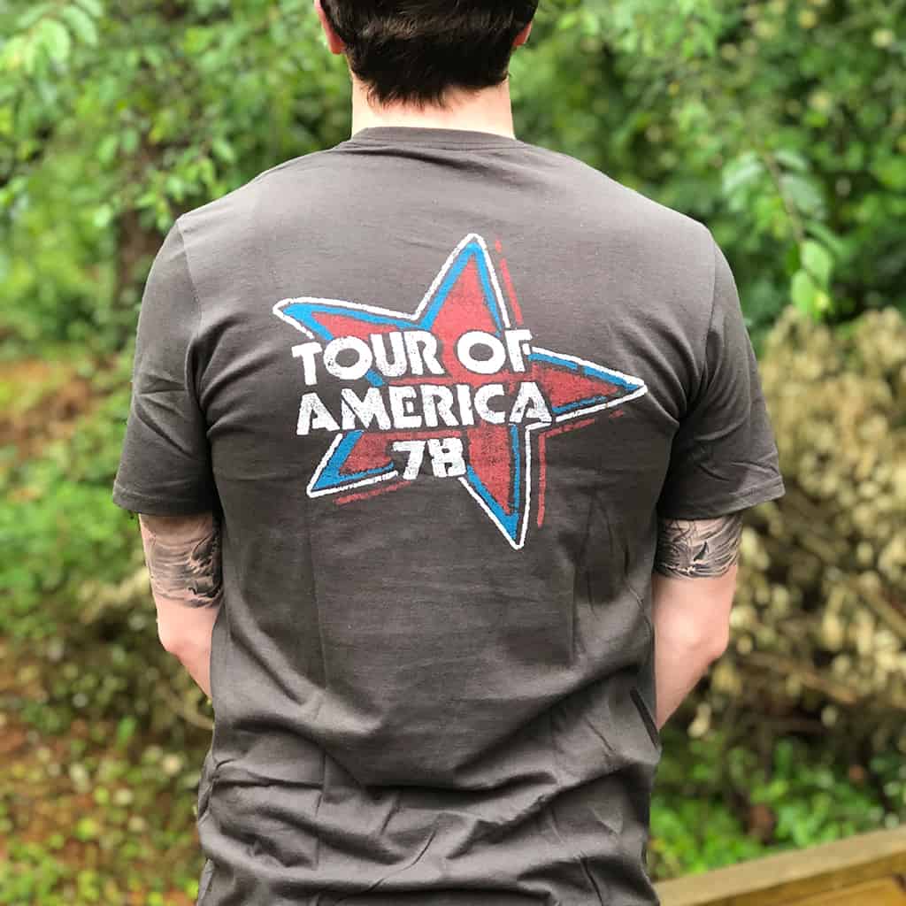 The Rolling Stones Homme T Shirt Noir Tour 78 Tongue officiel The Rolling Stones Homme T Shirt Noir Tour 78 Tongue officiel